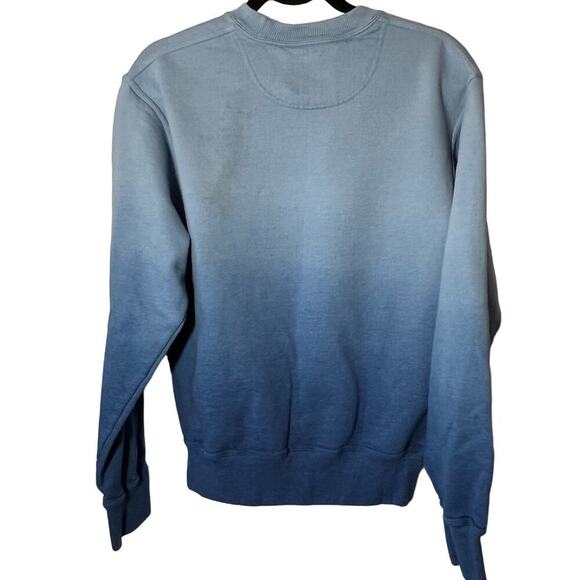 CHAMPION Men's Authentic Blue Ombre Pullover Sweatshirt Size Small Style‎ S5875 - Picture 6 of 9